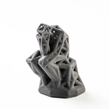 Rodin gondolkodó szobor SLS 3D nyomtatás