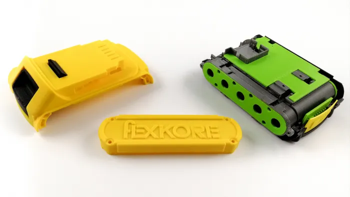 Termékfejlesztés CAD tervezés akkus csavarbehajtó akkus fúró akkumulátor tartó FDM 3D nyomtatás