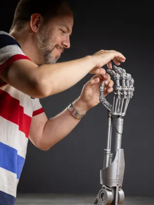 Terminator 2 robotkar 3D modell FDM
